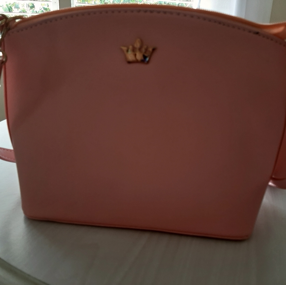 Ladies pink crossbody bag - Picture 1 of 1